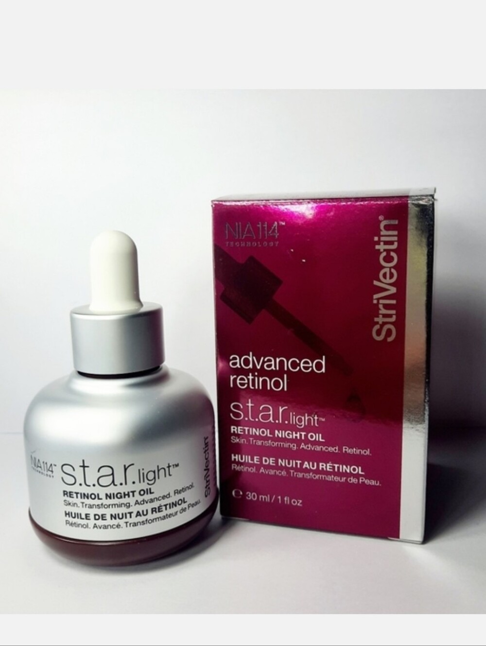Strivectin Advanced RETINOL Star Light Night Oil NIB
